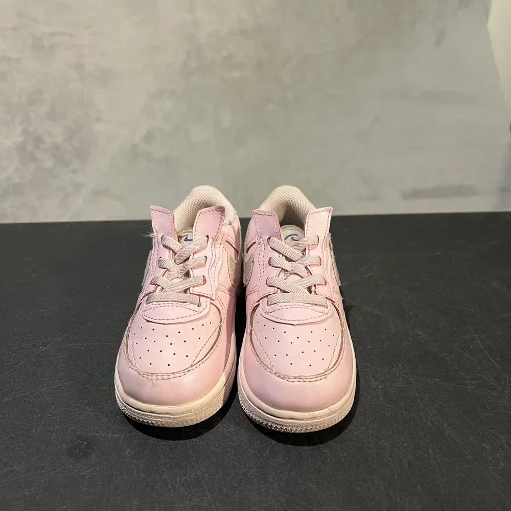 Nike Air Force 1 Fontanka Shoes Toddler Size 8C Pink Girls Sneakers DO6147-600